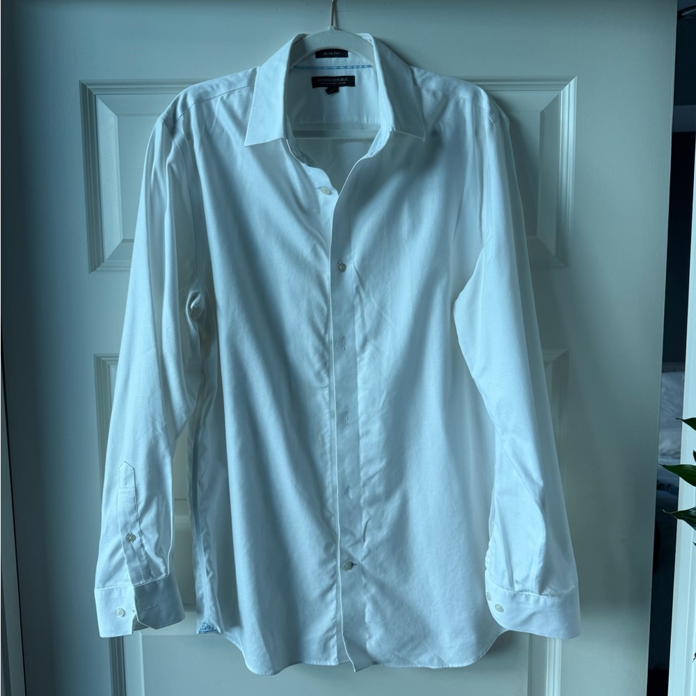 Banana Republic Crisp White Dress Shirt